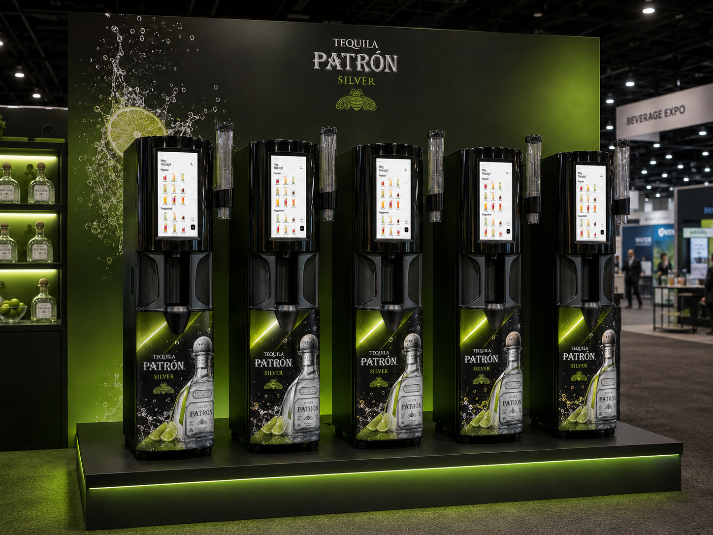 Nightlife-facing beverage activation with Sylf dispenser